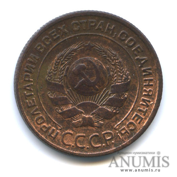 2 копейки 1924 — На Николаевском кружке