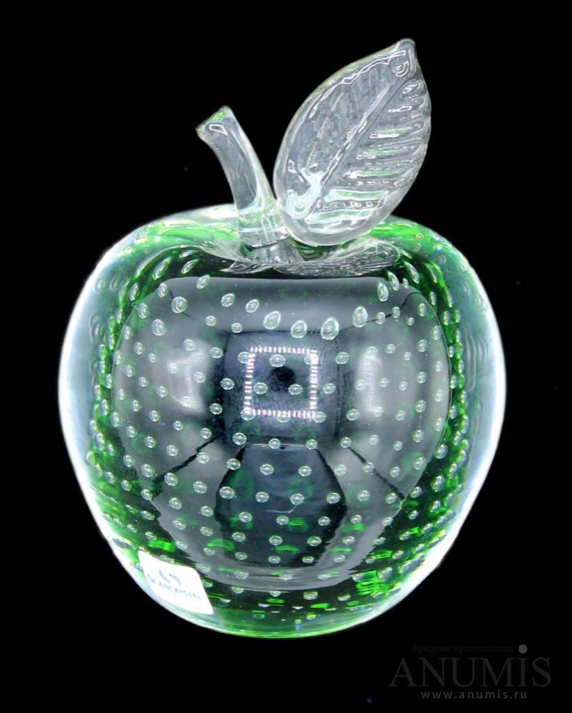 Яблоко стеклянное фото