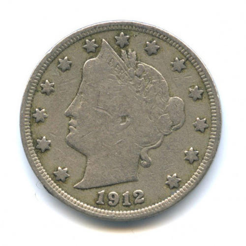 5 центов 1912