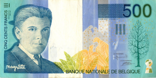 500 франков, редкая 1994