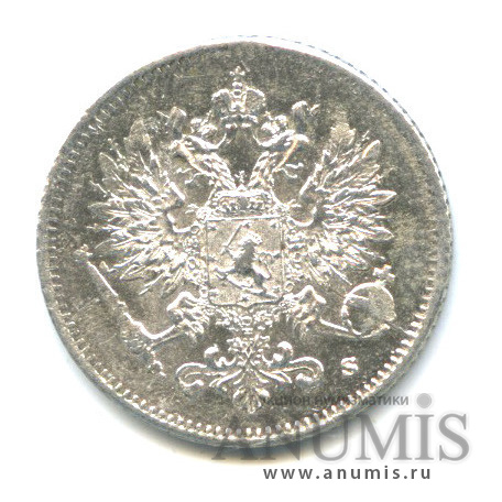 25 пенни 1916 S — Для Финляндии
