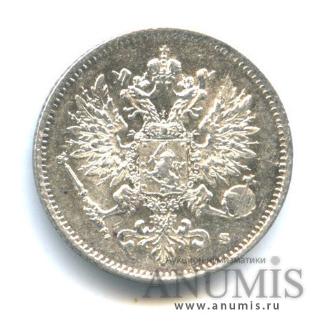 25 пенни 1916 S — Для Финляндии