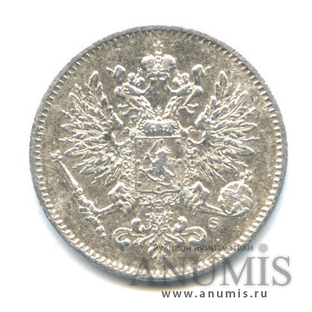 25 пенни 1913 S — Для Финляндии