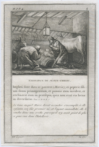 Гравюра «Священная история Нового Завета» 1804