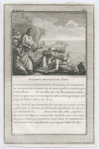 Гравюра «Священная история Нового Завета» 1804