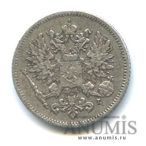 25 пенни 1907 L — Для Финляндии