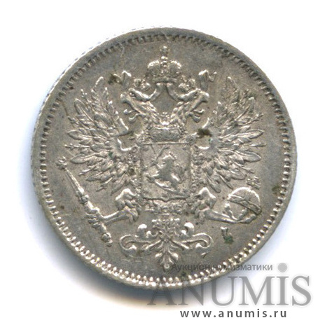 25 пенни 1909 L — Для Финляндии