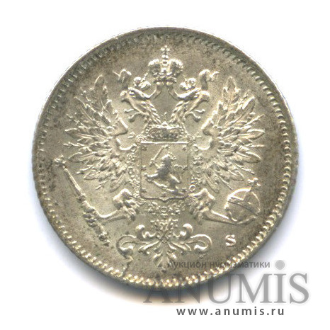 25 пенни 1916 S — Для Финляндии