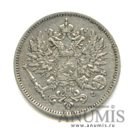 25 пенни 1909 L — Для Финляндии