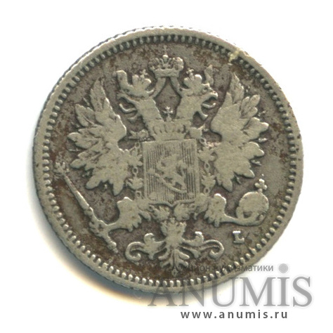 25 пенни 1894 L — Для Финляндии