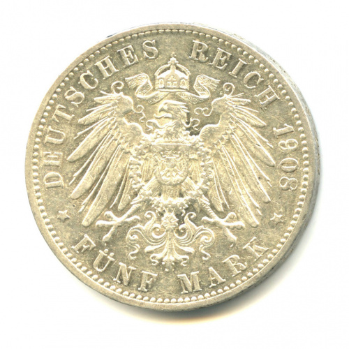 5 марок 1908