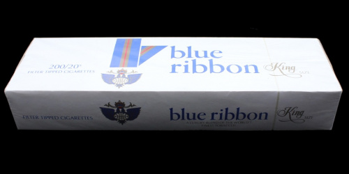 Блок сигарет «Blue Ribbon», запечатан