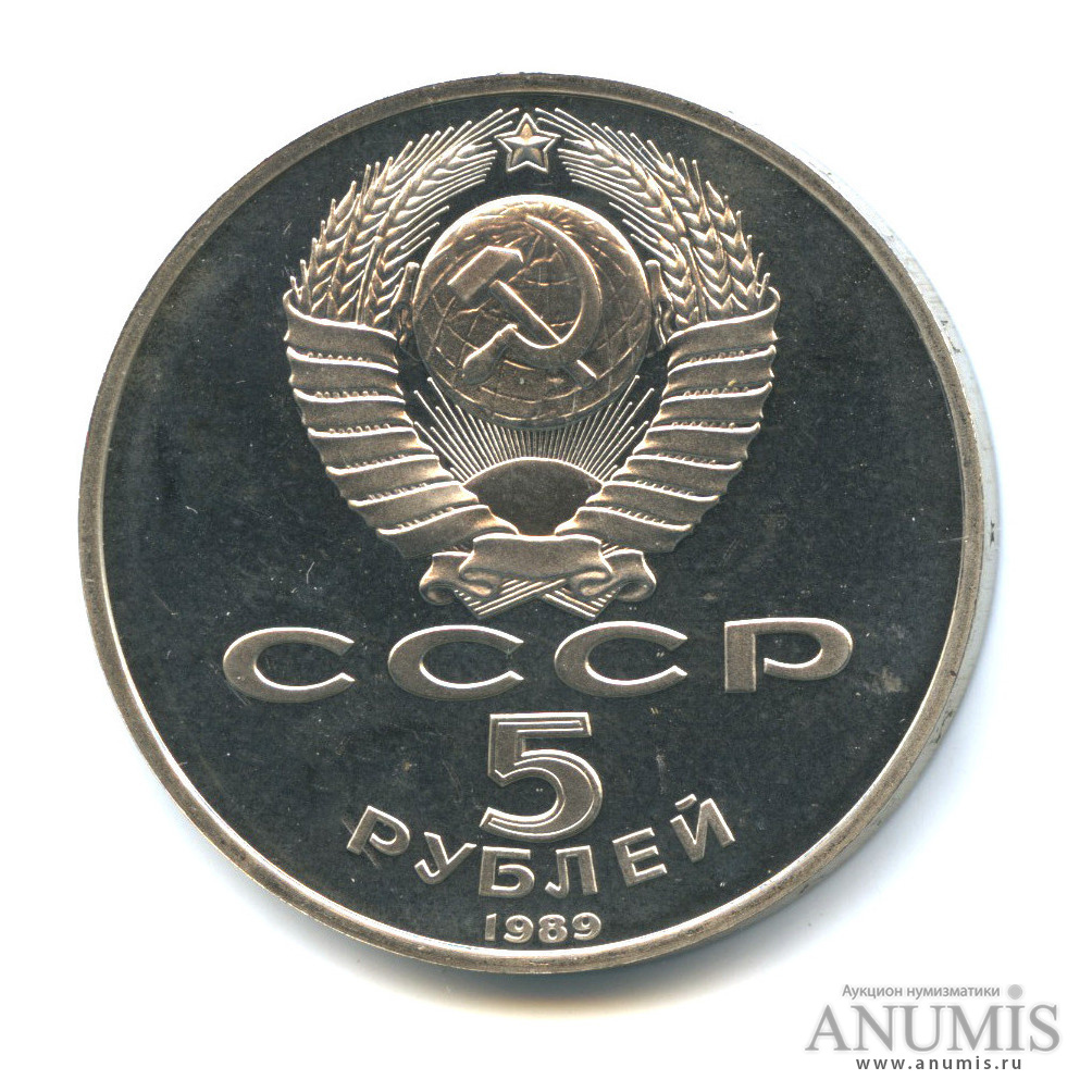 5 рублей 1989 — Регистан