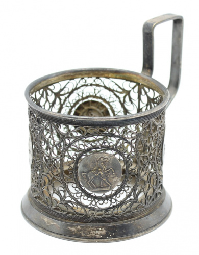 Подстаканник, скань