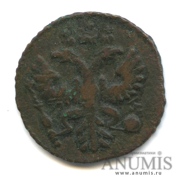 Полушка (¼ копейки) 1731 — (¼ копейки) - Орел 1730 г (Орел 1730 г.)