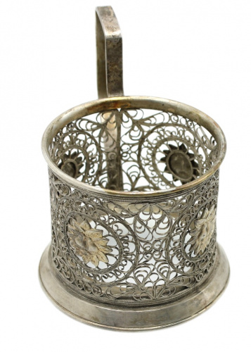 Подстаканник «Груши», скань