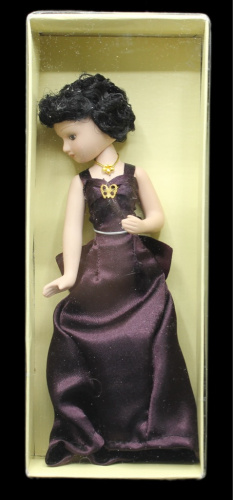 Кукла коллекционная «Мэйбл Чилтерн», фарфоровая, в коробке, 22,5×9,5 см