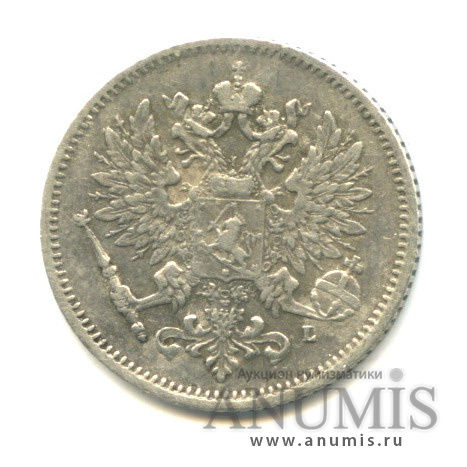25 пенни 1907 L — Для Финляндии