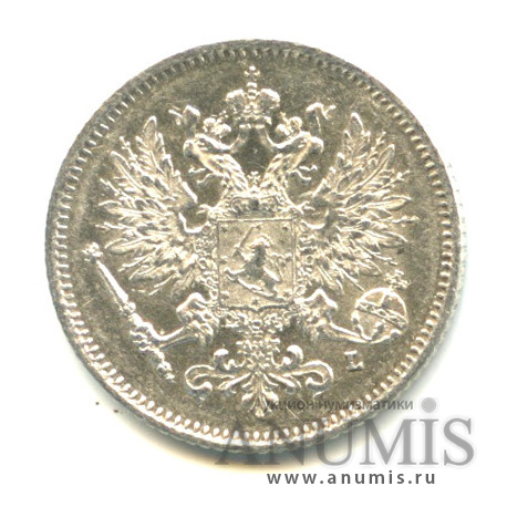 25 пенни 1909 L — Для Финляндии