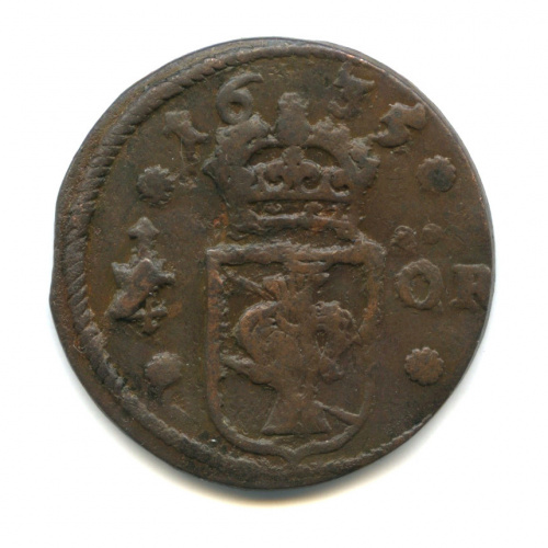 ¼ эре 1635