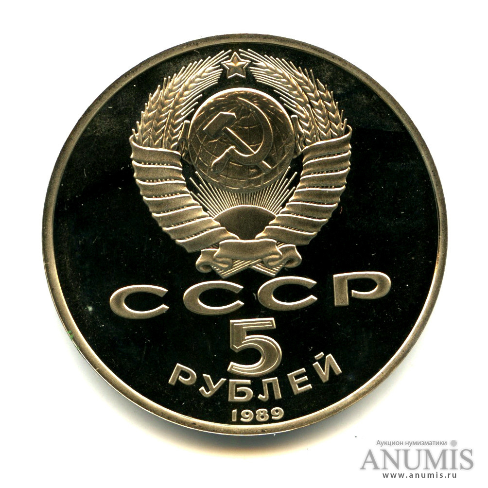5 рублей 1989 — Регистан