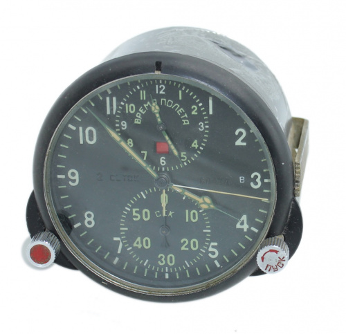 Авиационные часы АЧС-1, 8,5×9,5 см