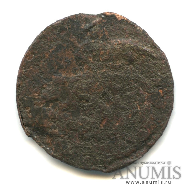 Деньга 1770 ЕМ — /½ копейки)