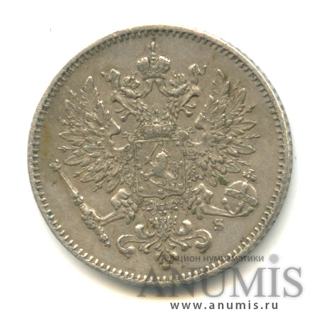 25 пенни 1913 S — Для Финляндии