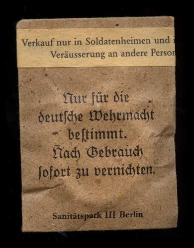 Презерватив в упаковке, SANITÄTSPARK III BERLIN
