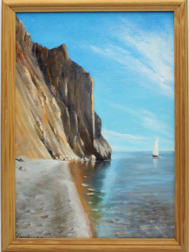 Картина «Крым», 22×32 см, масло, холст (на картоне)