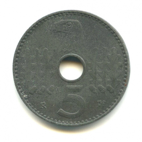 5 рейхспфеннигов 1940 A