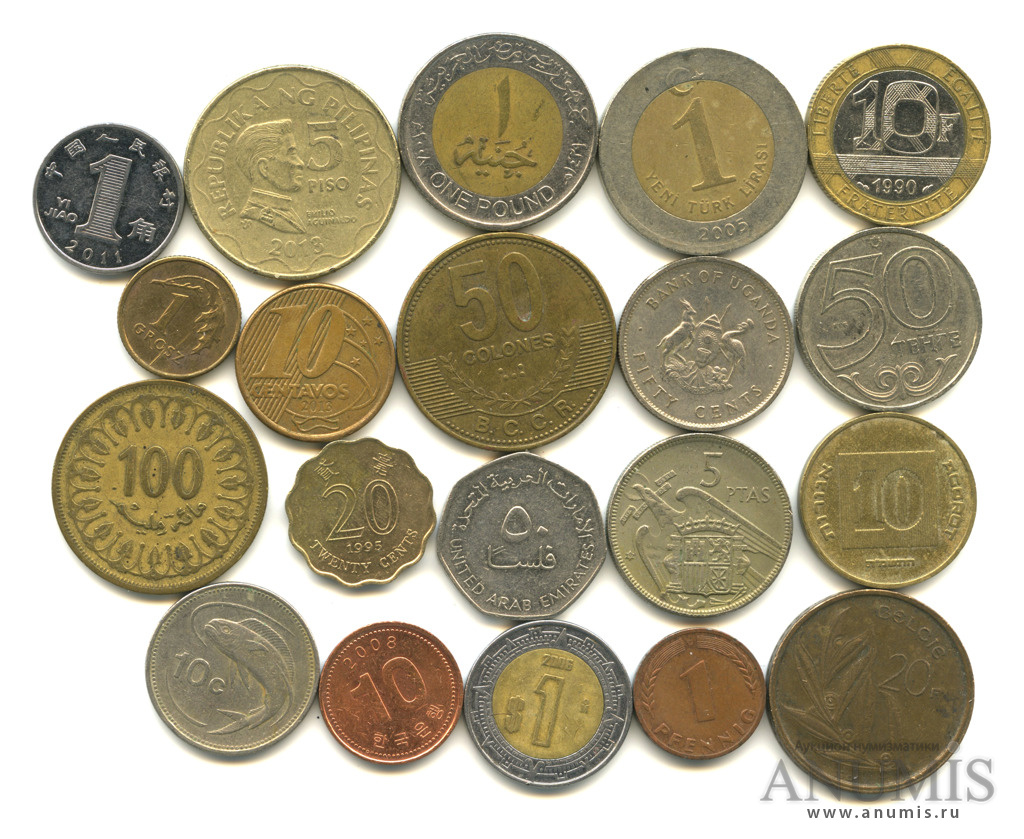 Купить иностранные монеты