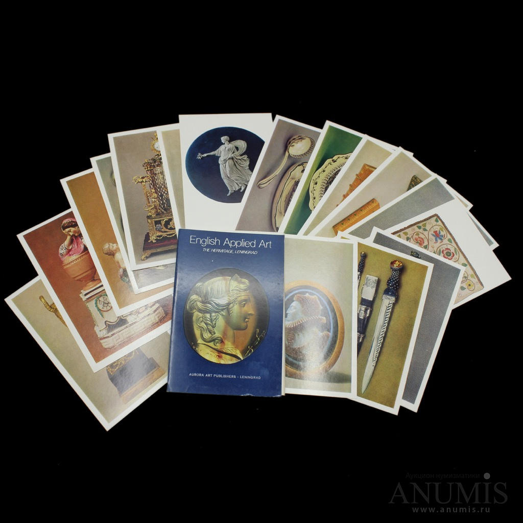 набор почтовых открыток