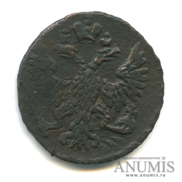 Деньга (½ копейки) 1751 — (½ копейки) - Орел 1748 г (Орел 1748 г.)