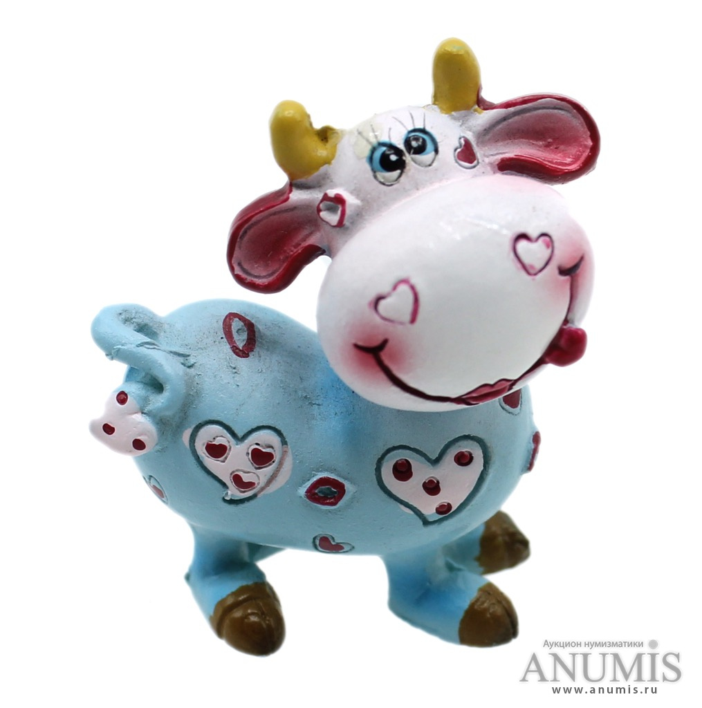 Фигурка «Корова», 6 см. Лот №4820. Аукцион №182. – ANUMIS