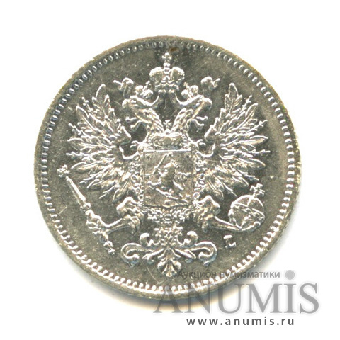 25 пенни 1909 L — Для Финляндии