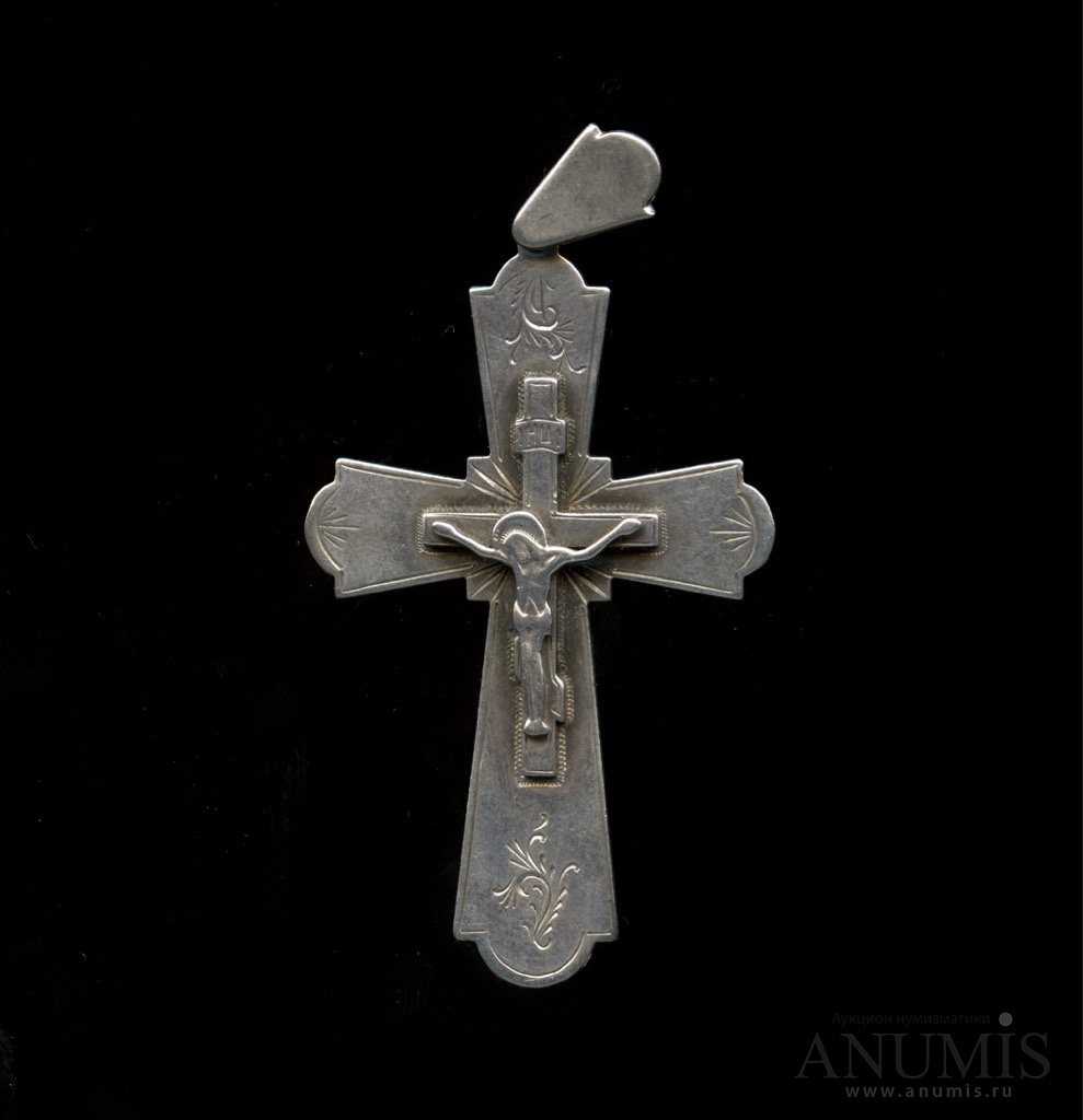 Фото крест серебряный