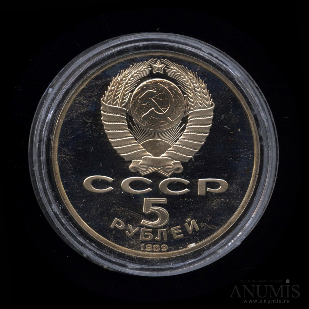 5 рублей 1989 — Регистан
