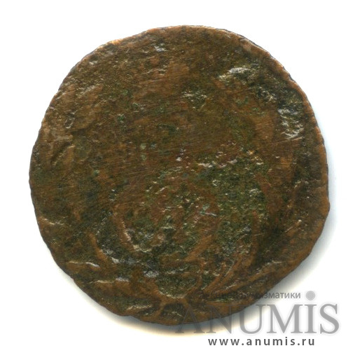 Полушка 1767 КМ — (¼ копейки) - Вензель Екатерины II, Сибирь