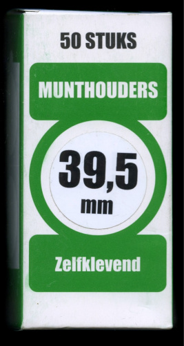 Лот холдеров для монет «Munthouders Zelfklevend» (Ø 39,5 мм, 50 шт.)