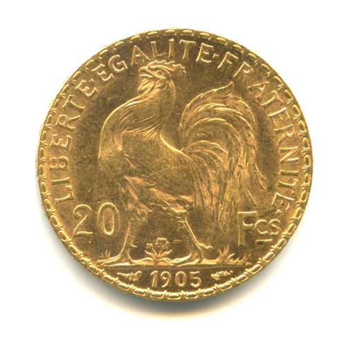 20 франков 1905