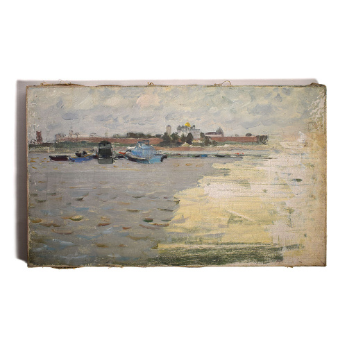 Картина «Причал» Масло, холст 50×30см