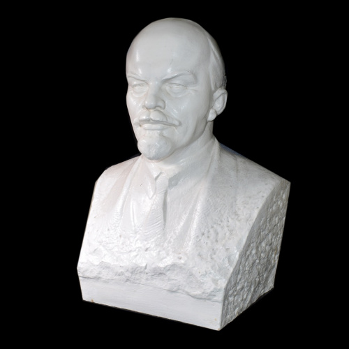Бюст «В.И Ленин», 60×42 см Папье-маше, краска