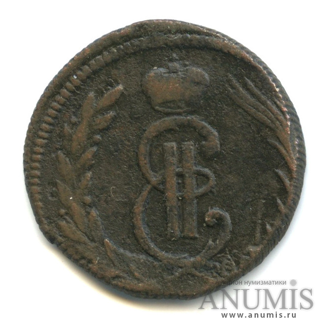1 копейка 1771 КМ — Сибирская монета