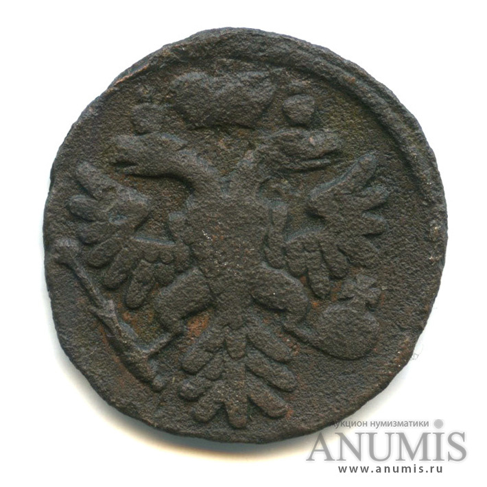 Деньга (½ копейки) 1738 — (½ копейки) - Орел г (Орел 1738 г.)