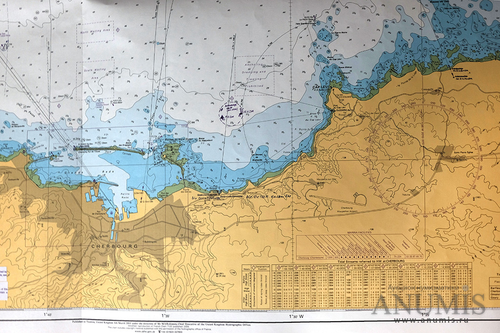 Морская навигационная карта