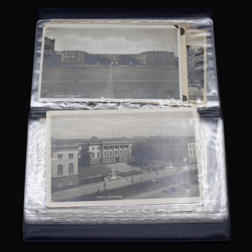 Лот почтовых карточек «Виды городов Европы», до 1914 г., в альбоме, 32 шт