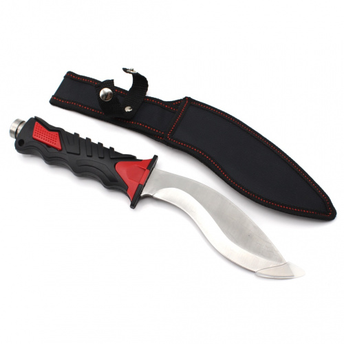 Нож-мачете «Boker», в чехле, металл, прорезиненная ручка, 30 см