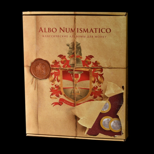 Альбом под монеты «Памятные монеты Республики Польша 2 злотых» — Albo Numismatico Размер 21×26×5 см