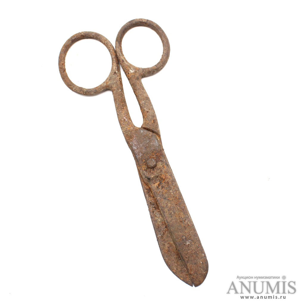 Ножницы портновские, 21,5 см, начало 20-го века — Аукцион №195